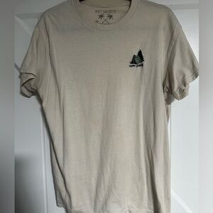 Riot Society Cream Happy Camper Tee